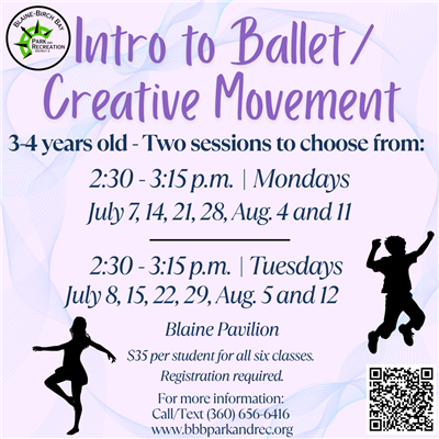 Creative Movement - All - July