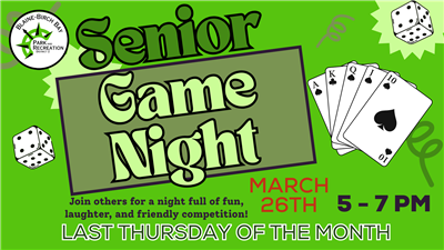 Senior Game night march