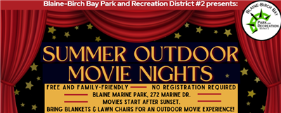 Outdoor Movie Banner